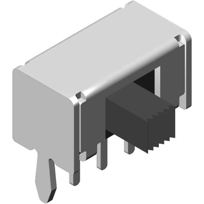 RIGHT ANGLE SLIDE SWITCH - 1P2T